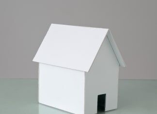 Cardboard Rabbit House